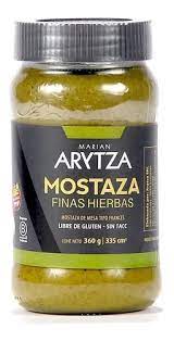 Mostaza Finas hierbas Arytza 360g