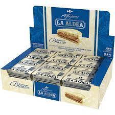 Alfajor La aldea Chocolate Blanco