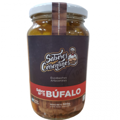 Búfalo en escabeche Sabores Correntinos