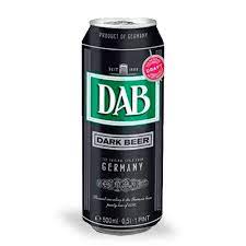 Cerveza Dab Dark Alemania en lata