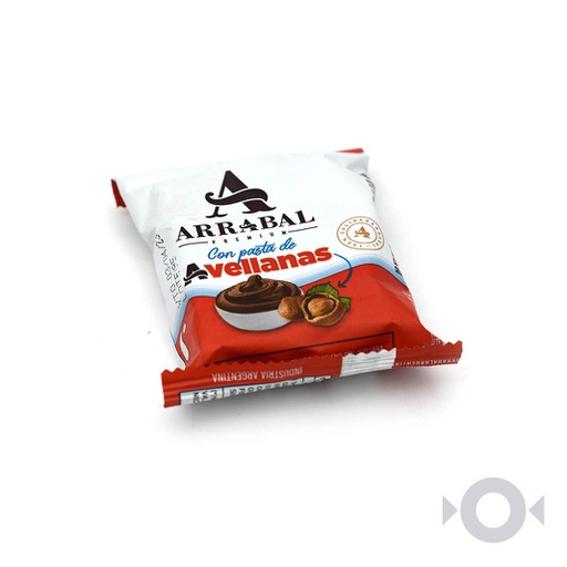 Alfajor Arrabal con Nutella